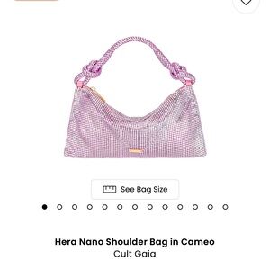 BRAND NEW with tags, dust bag never worn cult Gaia bag. Negotiable price